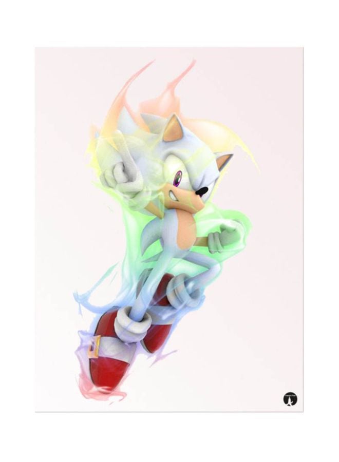 BP The Video Game Sonic Printed Mousepad Beige