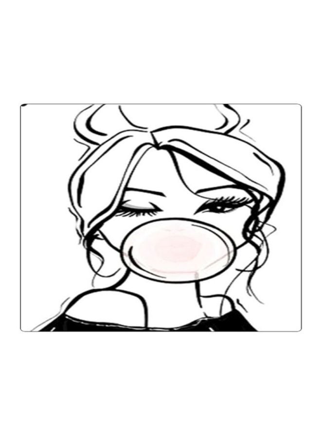 BP Girl Printed Gaming Mousepad - Image 1
