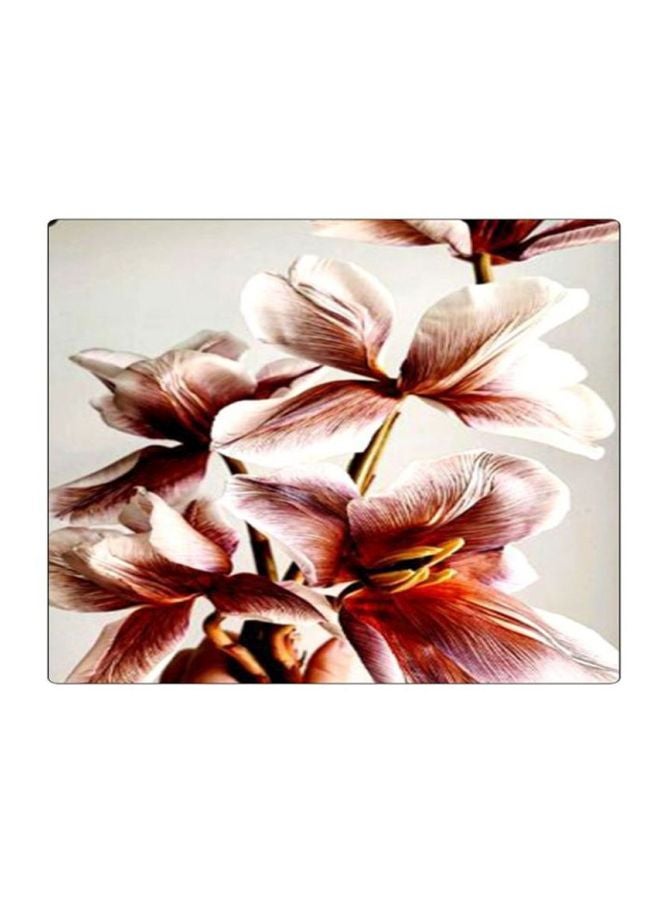 BP Flower Printed Gaming Mousepad - Image 1