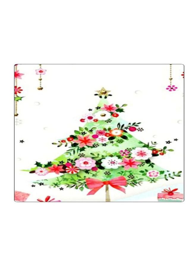 BP Printed Square Gaming Mousepad White/Pink/Green - Image 1