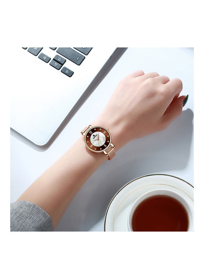 Rd228l-h REWARD watch rD228L-H Rose coffee noodle belt  - Image 2
