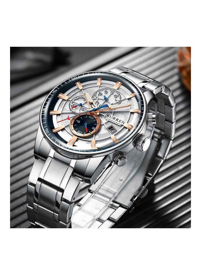 كارين ساعة يد كرونوغراف معدنية J4394S1-KM - Image 5