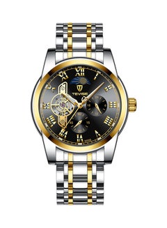 Generic Tevise Skeleton Noctilucent Automatic Mechanical Men Watch  - Image 1