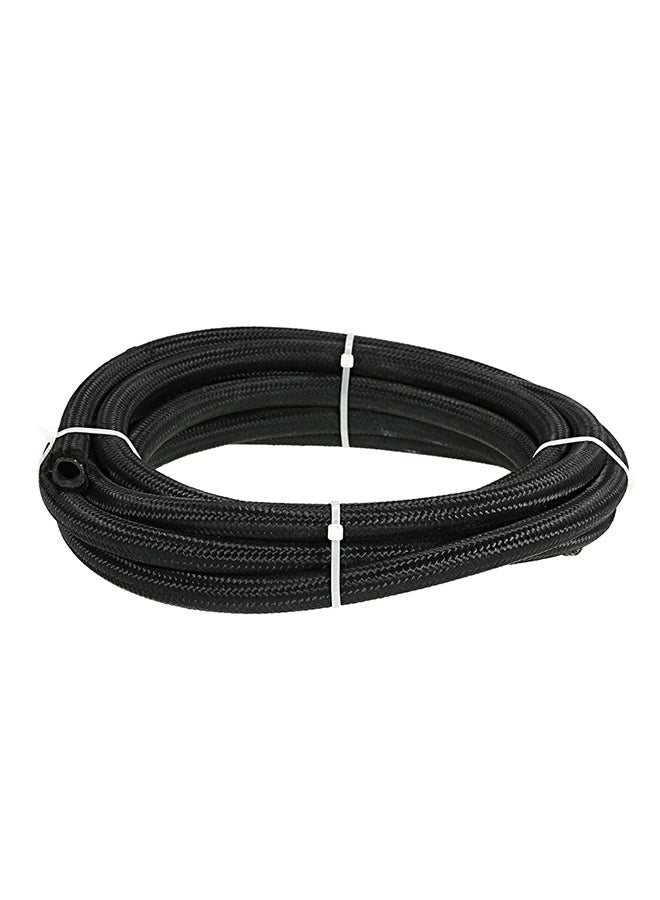 Generic - AN-10 AN10 Nylon Braided Fuel Hose Oil Cooler Hose 1M Black - Image 1