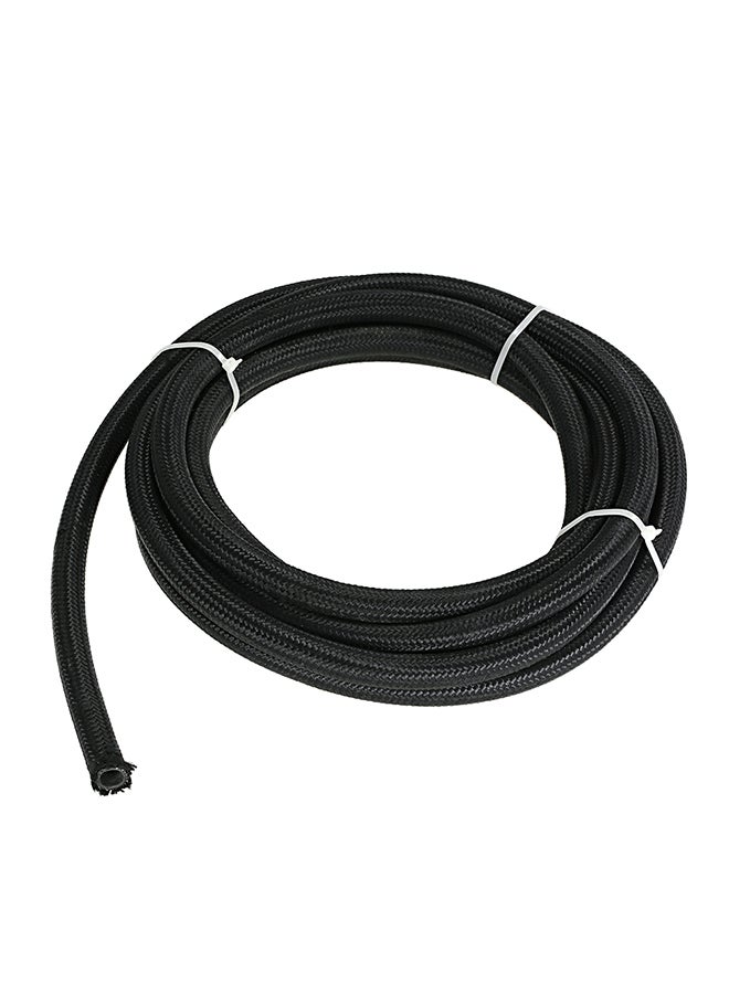 Generic - AN-10 AN10 Nylon Braided Fuel Hose Oil Cooler Hose 1M Black - Image 1