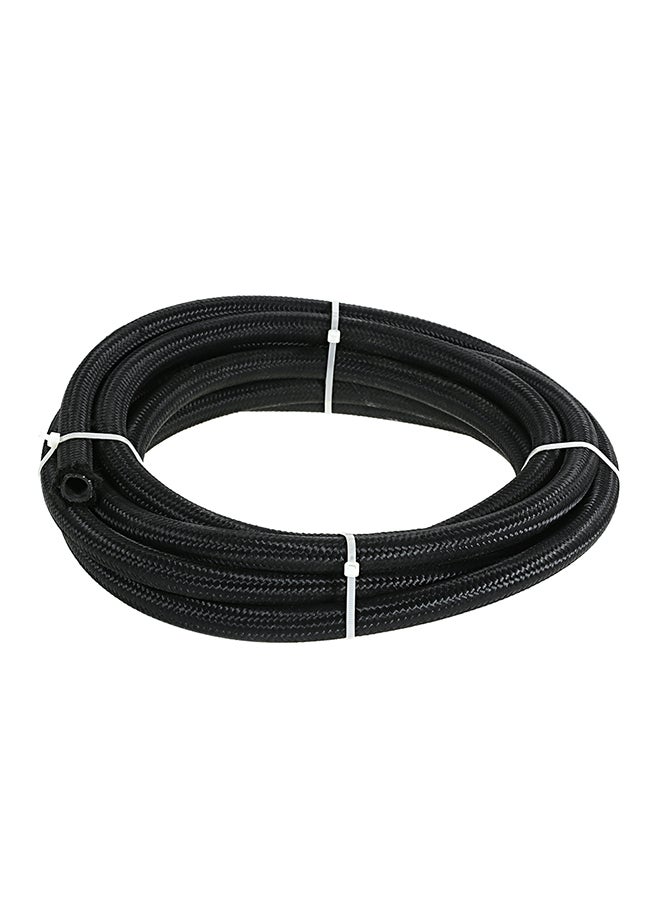 Generic - AN-10 AN10 Nylon Braided Fuel Hose Oil Cooler Hose 1M Black - Image 1