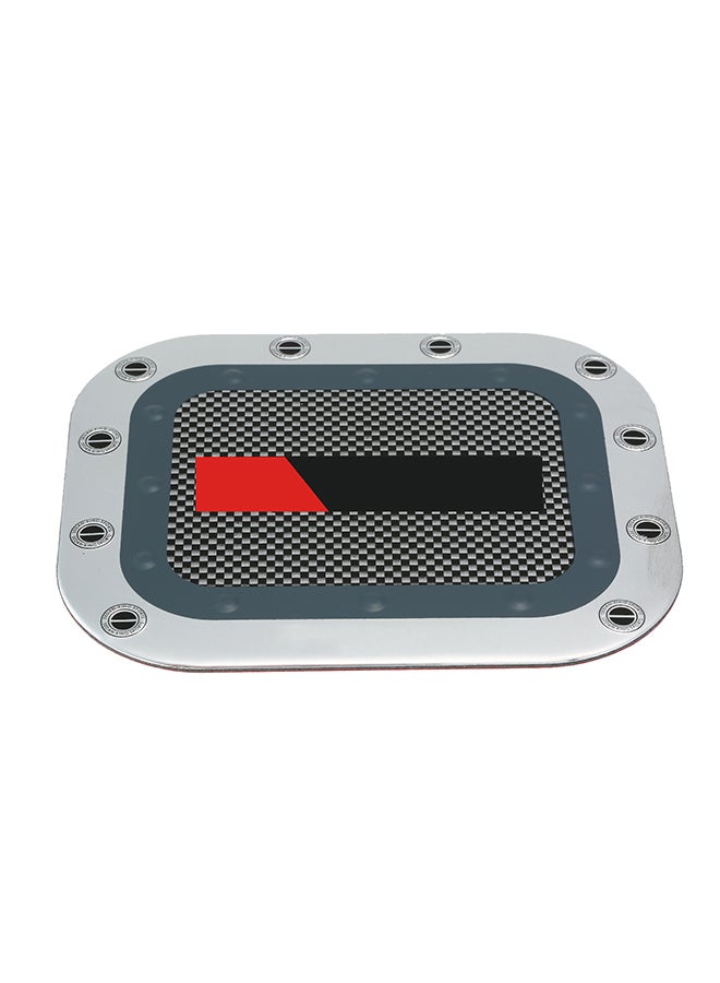 Generic Car Fuel Cap Aluminum Square Oil-box Exterior Sticker Replacement for Toyota Land Cruiser FJ60  - Image 5