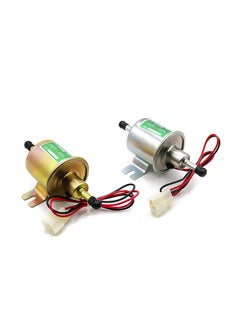 Generic Universal Metal Solid Gasoline Petrol 12V Inline Vehicle Electric Fuel Pump HEP-02A Low Pressure  Automobile Cars for Mazda Toyota  - Image 2