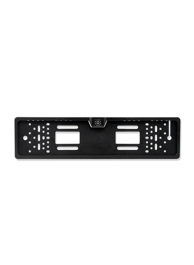 Generic European License Plate Frame CCD HD Car Rear View Camera Backup Reverse Camera with 8-LED Night Vision  - Image 5
