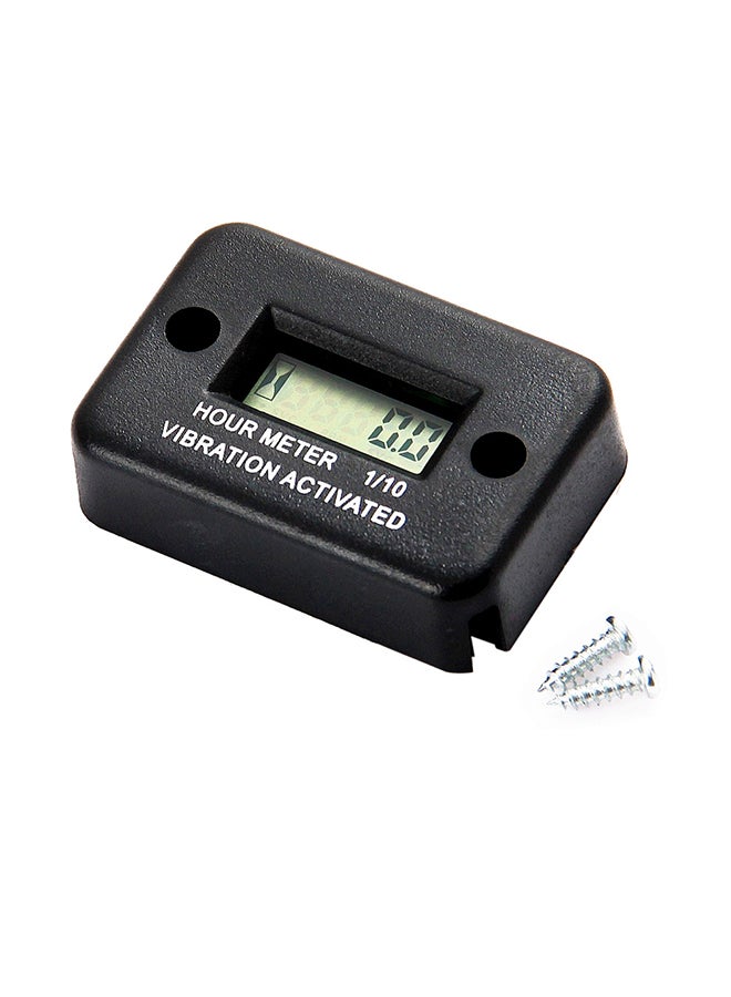 Generic Vibration Hour Meter for Motorcycle ATV Snowmobile Boat Waterproof  - Image 1