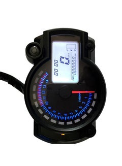 Generic Universal Adjustable Color Backlight LCD Digital Motorcycle Speedometer Odometer Motor Bike Tachometer  - Image 3