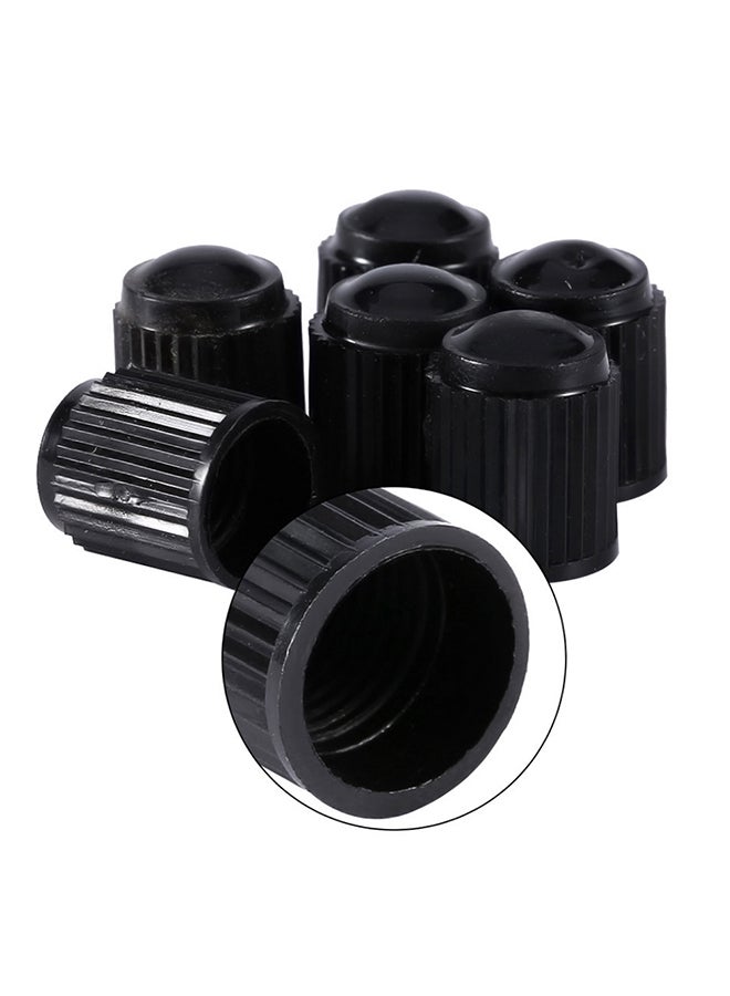 Generic 100PCS Black Plastic Auto Car Bike Motorcycle Truck Wheel Tire Valve Stem Caps  - Image 3