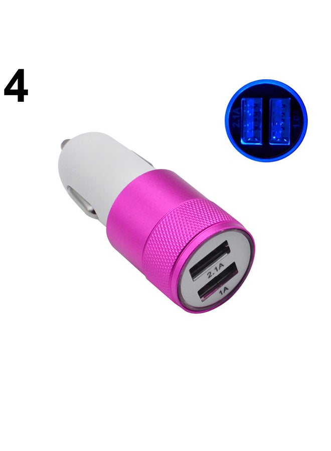 LED 5V 2.1A Dual USB Fast Car Charger Adapter for iPhone Samsung Galaxy Tablet