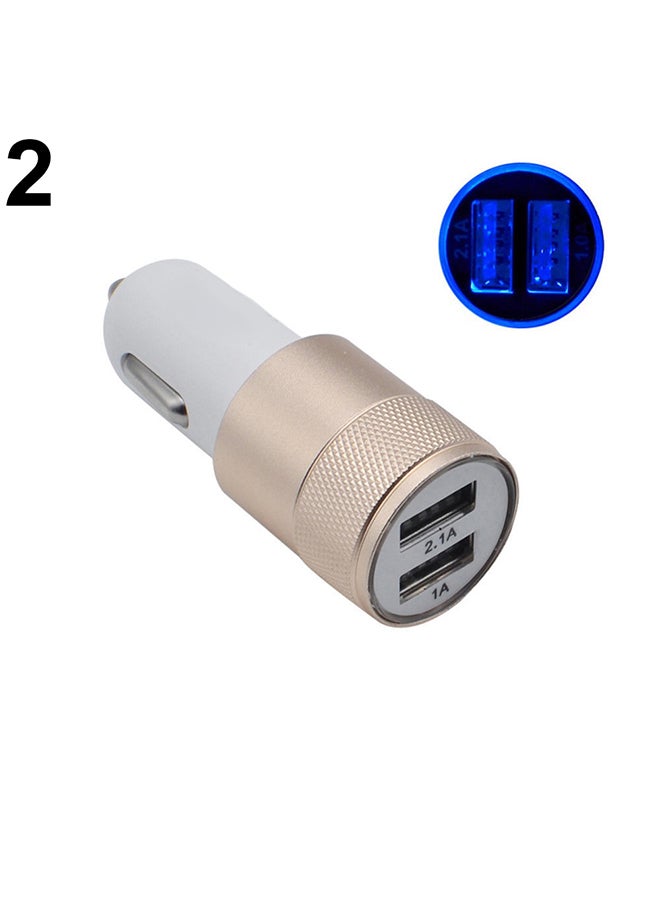 LED 5V 2.1A Dual USB Fast Car Charger Adapter for iPhone Samsung Galaxy Tablet