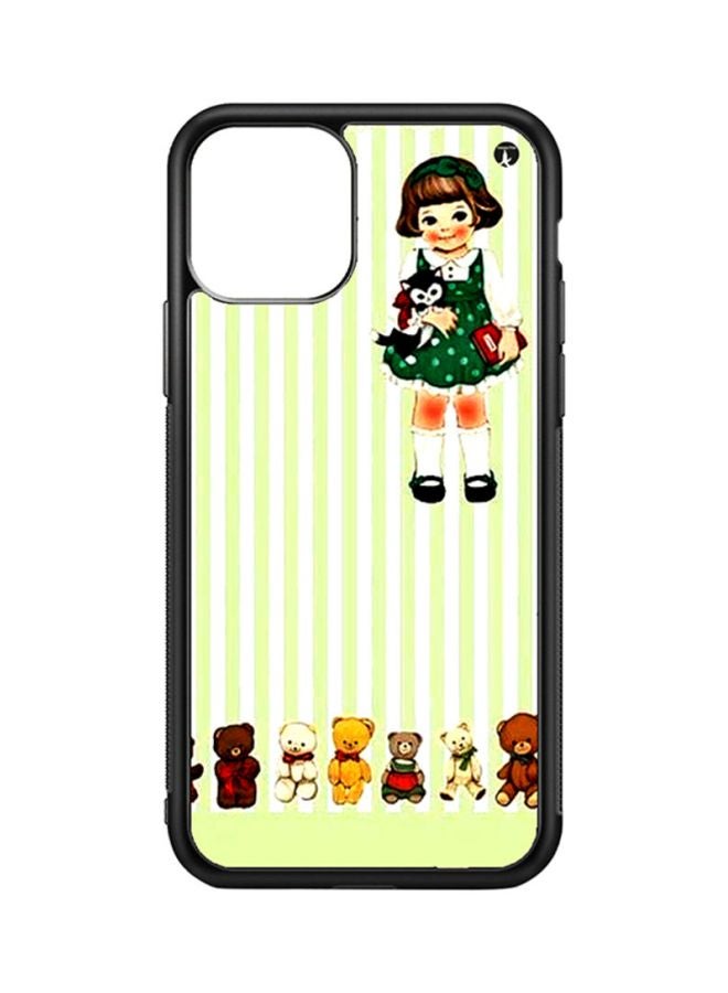 غطاء حماية واق لهاتف أبل آيفون 11 بطبعة فن كلاسيكي