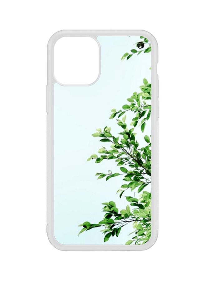 غطاء حماية واقي لهاتف أبل آيفون 11 برو أبيض/أخضر