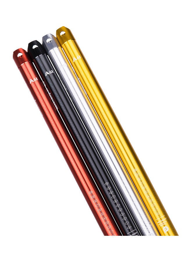 Generic Bicycle Seat Post 33.9 x 600mm Lightweight Aluminum Alloy Seatpost Seat Tube for Folding Bicycle 60*5*10cm  - Image 2