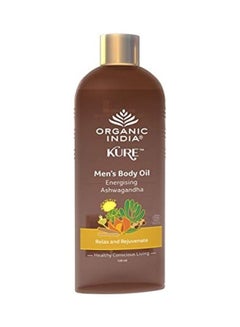 Men's Body Oil Energising Ashwagandha, 120 ml 120ml