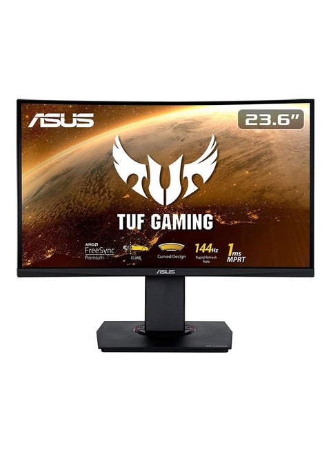 90LM0570-B01170 23.6 inch VA LED Full HD Curved Gaming Monitor With 144Hz, AMD FreeSync and DisplayPort HDMI Black