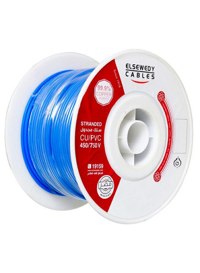 El Sewedy - PVC Multi Purpose Standard Cable 4mm Blue 100meter - Image 1