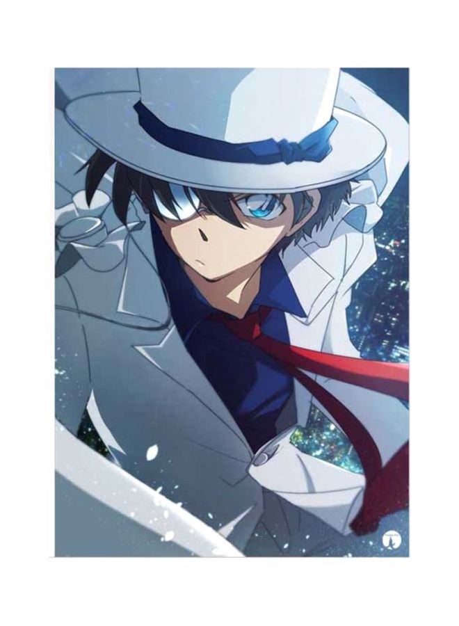 BP The Anime Detective Conan Printed Mousepad Blue/Grey/Red
