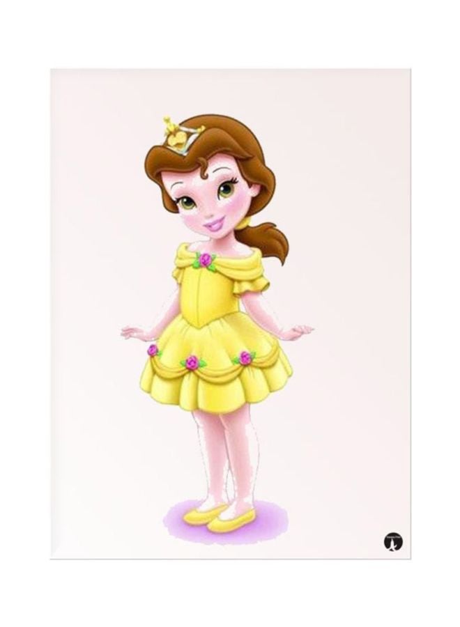 بي بي لوحة ماوس بطبعة ديزني وردي/أصفر