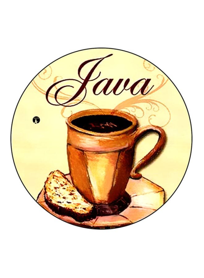 BP Coffee Printed Mousepad Beige/Brown