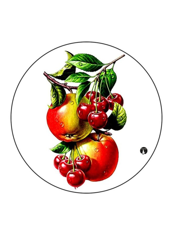 BP Fruit Printed Round Mousepad Multicolour