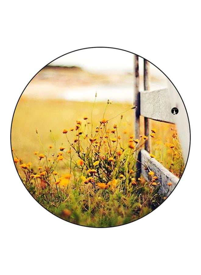 Flowers Printed Mousepad Multicolour