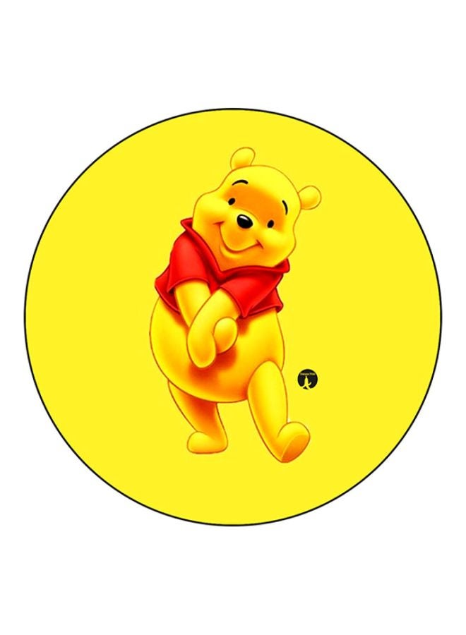 BP Pooh Printed Mousepad Yellow/Red