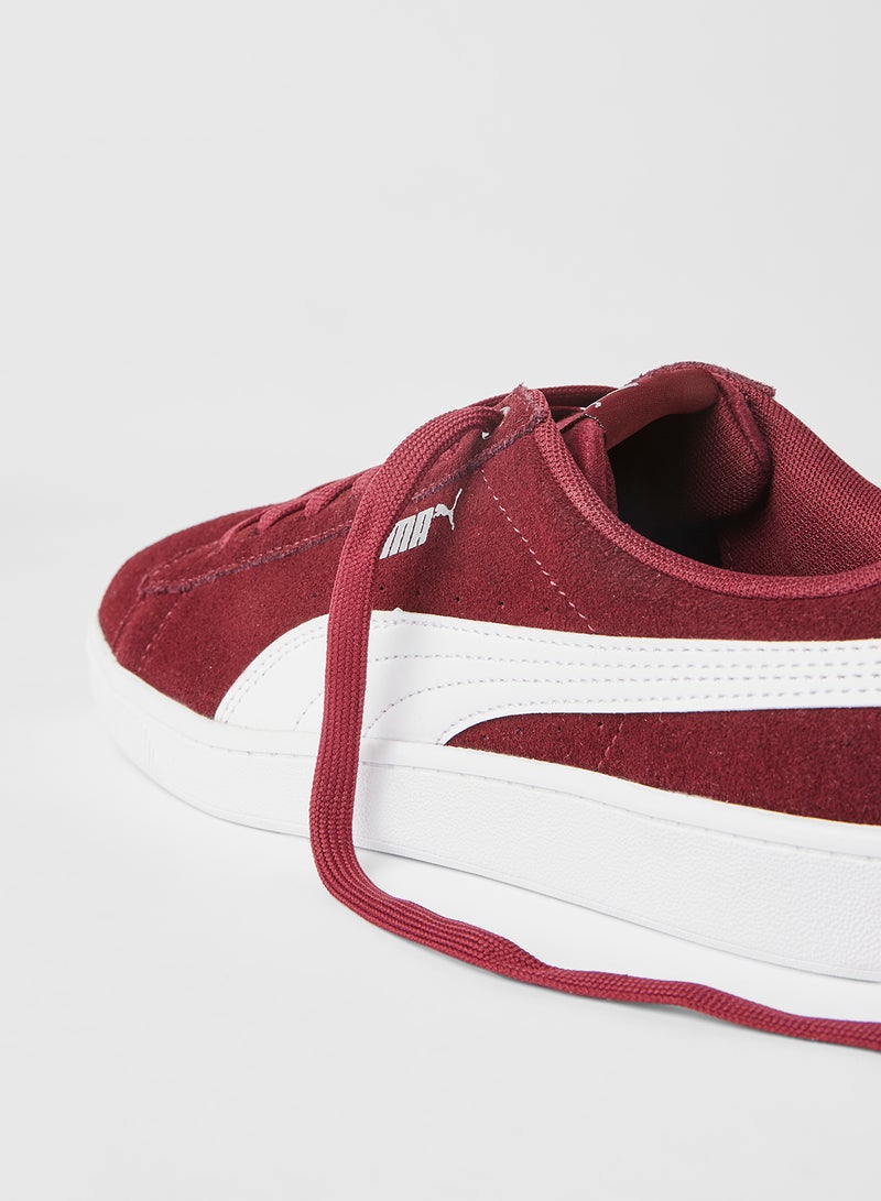 PUMA - Vikky V2 Soft Foam Sneakers White/Red - Image 1