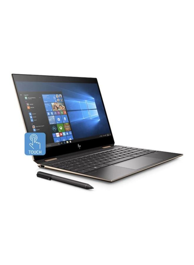 Spectre x360 Convertible 2-In-1 Laptop With 13.3-Inch Display/Intel Core i7 Processor/16GB RAM/1TB SSD/Intel UHD Graphics 620 With English/Arabic Keyboard Dark Ash Silver