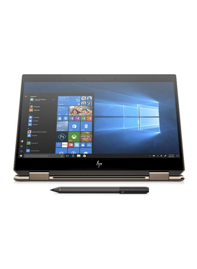 Spectre x360 Convertible 2-In-1 Laptop With 13.3-Inch Display/Intel Core i7 Processor/16GB RAM/1TB SSD/Intel UHD Graphics 620 With English/Arabic Keyboard Dark Ash Silver