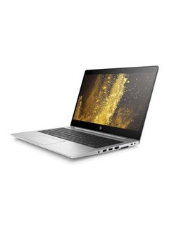 إتش بي لابتوب إيليت بوك 840 G5 بشاشة عرض 14 بوصة ومعالج كور I5 وذاكرة رام سعة 8 جيجابايت ومحرك أقراص SSD سعة 256 جيجابايت وبطاقة رسومات إنتل 620 عالية الوضوح أسود/ فضي  - Image 3