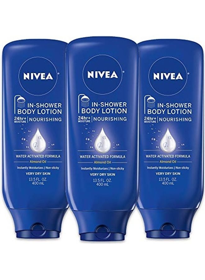 Nivea - Pack Of 3 Nourishing In-Shower Body Lotion - Image 1