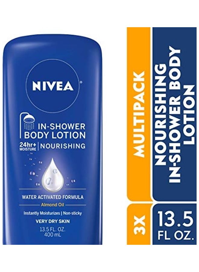 Nivea - Pack Of 3 Nourishing In-Shower Body Lotion - Image 1