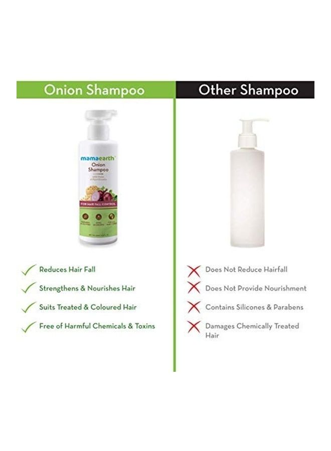 Mamaearth - Onion Shampoo 400ml - Image 1