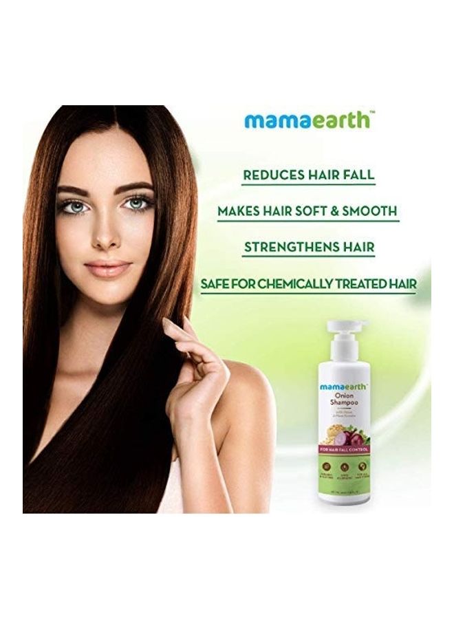Mamaearth - Onion Shampoo 400ml - Image 1