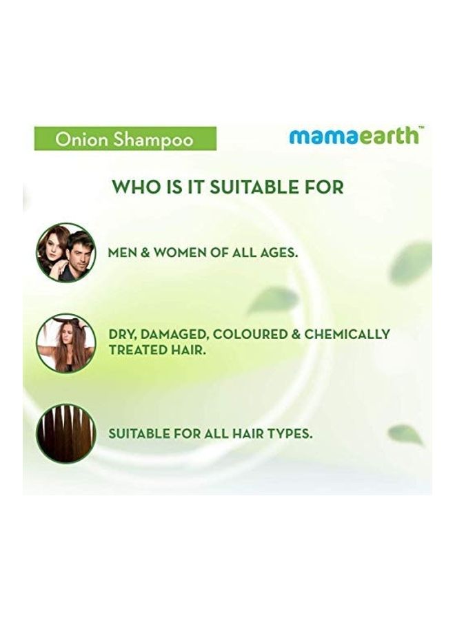 Mamaearth - Onion Shampoo 400ml - Image 1