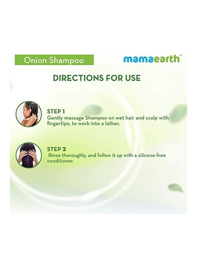 Mamaearth - Onion Shampoo 400ml - Image 1