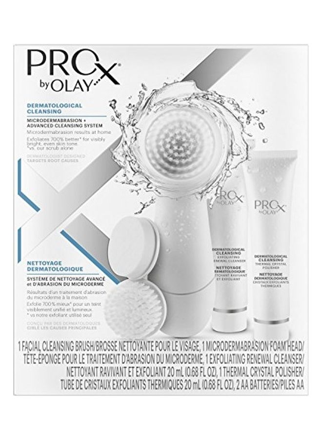 Prox Microdermabrasion Plus Advanced Facial Cleansing Brush System 2.9inch