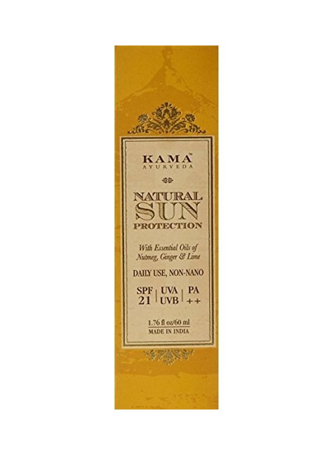 Kama Ayurveda Natural Sun Protection SPF21 60ml - Image 2