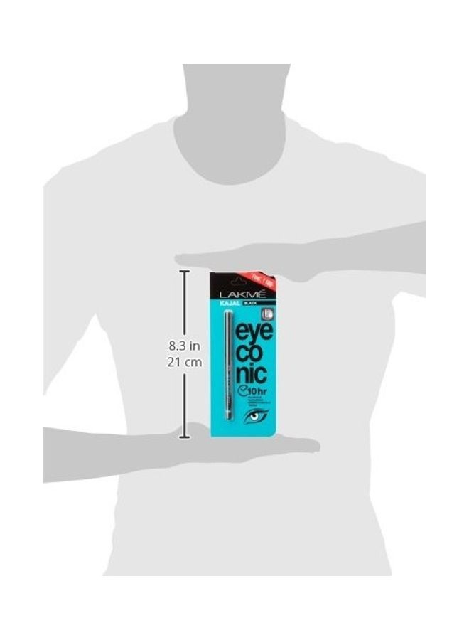 LAKME Eyeconic Kajal Black - Image 3