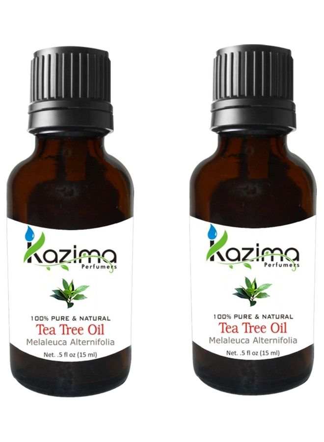 زيت شجرة الشاي العطري من قطعتين