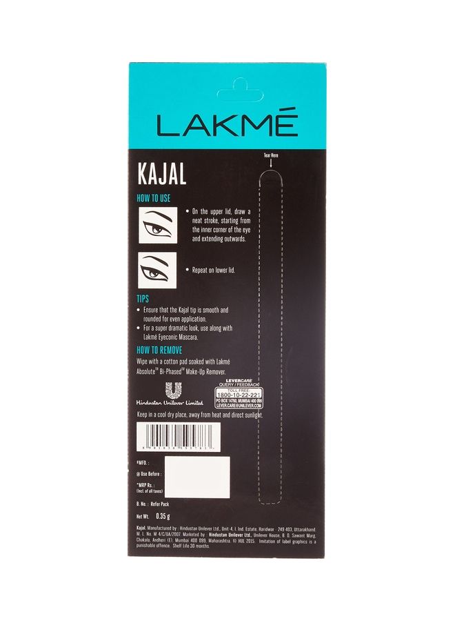 LAKME Eyeconic Kajal Deep Black - Image 3