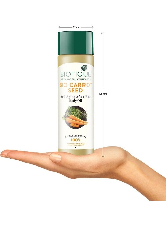 Bio Carrot Seed Anti Aging After Bath Body Oil 120ml