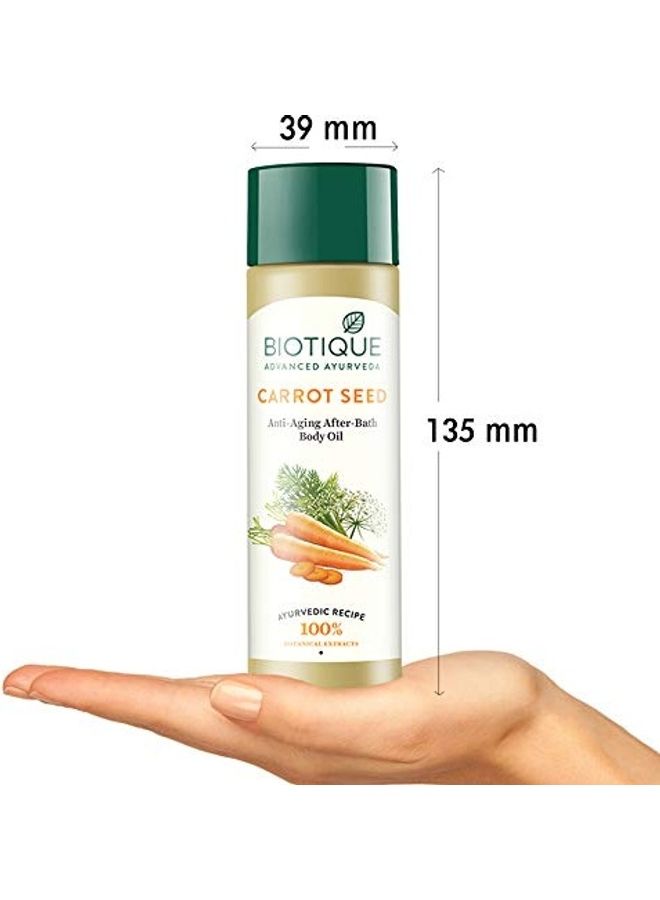 Bio Carrot Seed Anti Aging After Bath Body Oil 120ml