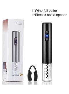 Electric Automatic Corkscrew Wine Opener with Foil Cutter Blue/White 27x7x7cm - v1604934940/N42003436A_6