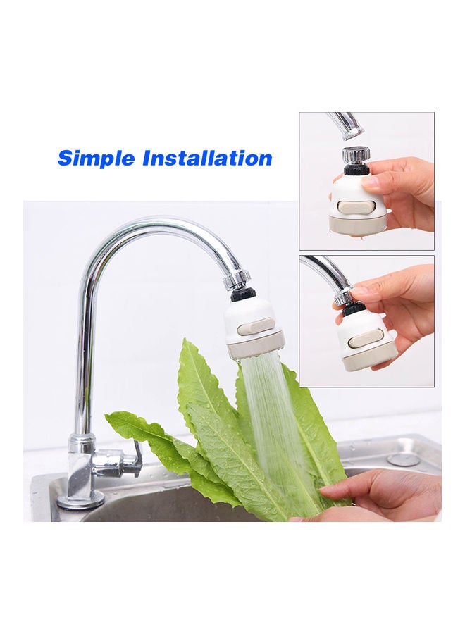Generic - Faucet Aerator Water Saving Kitchen Tap White 9x5.5x5.5cm - Image 1