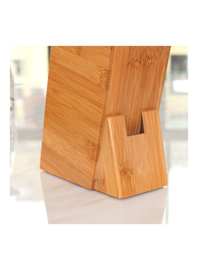 حامل سكاكين المطبخ بني 22.5x8.5x15.5سم - Image 3
